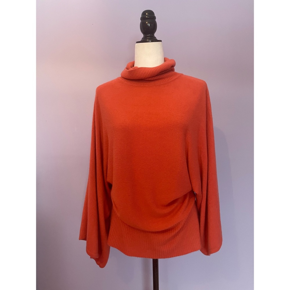 BCBGMAXAZRIA kimono style turtleneck sweater